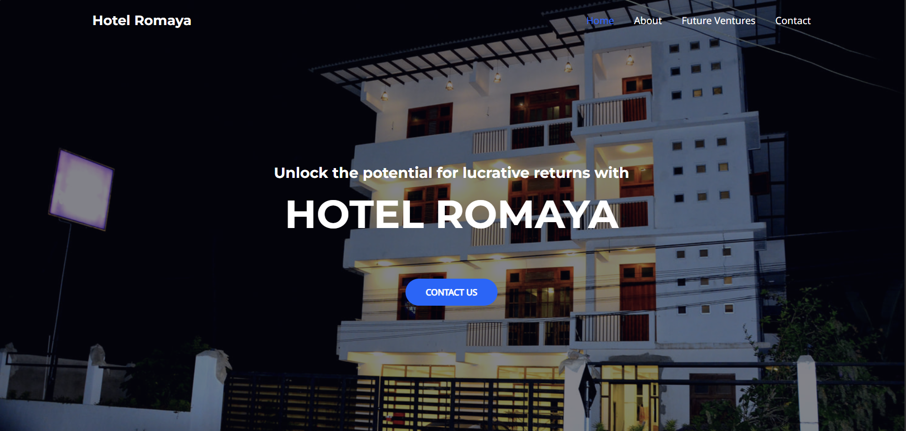 Hotel Website